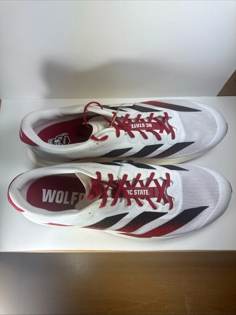 Adidas Adizero Evo NC State Men's Size 15 Lightweight Running Sneakers